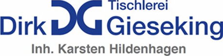 „Tischlerei Dirk Gieseking“-Logo, zur Startseite
